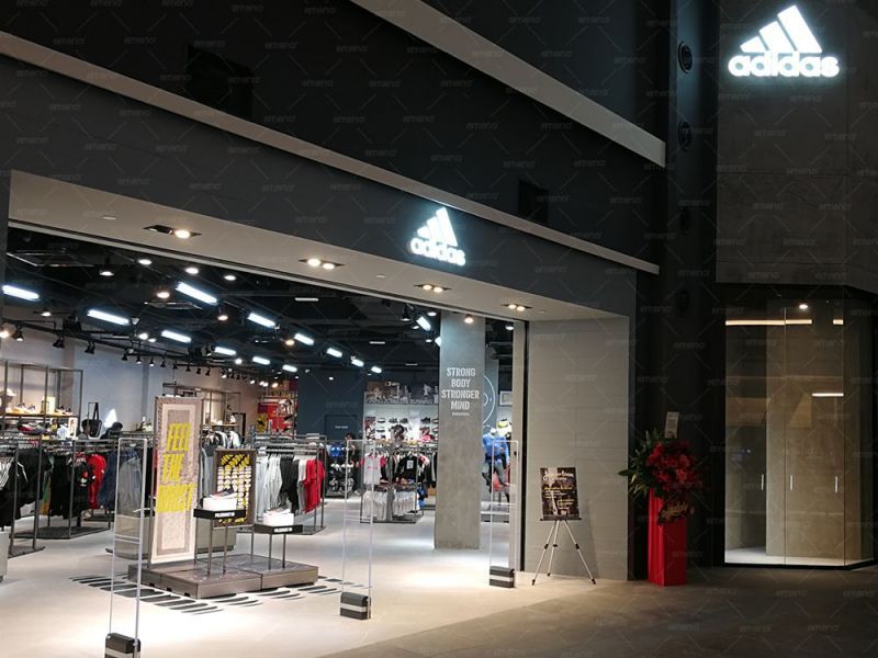アディダスブランド店舗に衣類盗難防止装置「AM9800」を設置